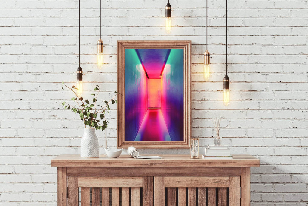 Multicolor LED Room Abstract Wall Art - beink online art store
