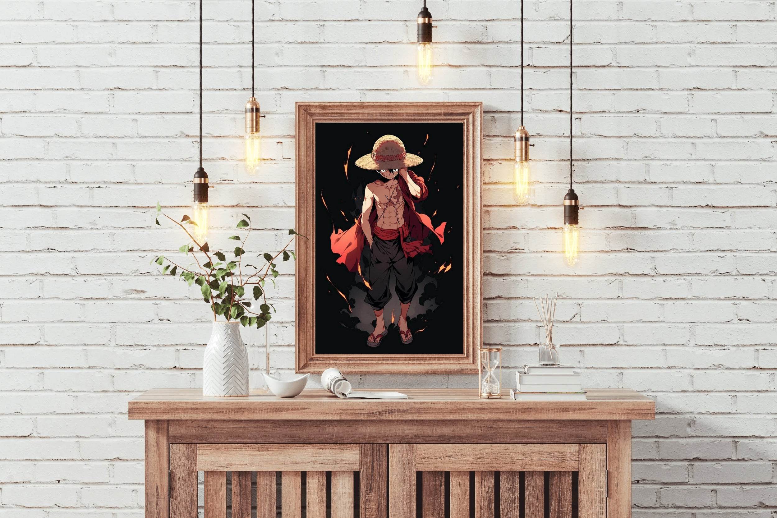 Monkey D. Luffy Anime Wall Art - beink online art store