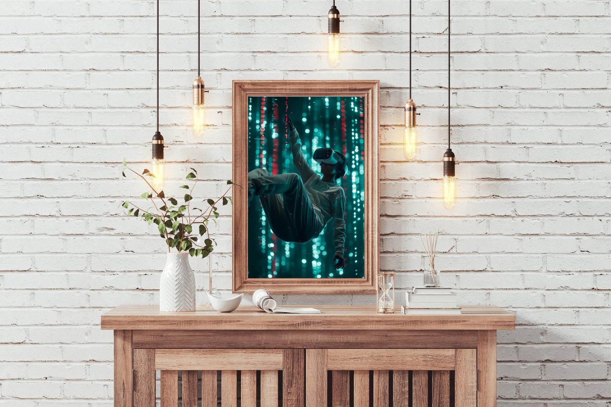 Matrix Virtual Reality Wall Art - beink online art store