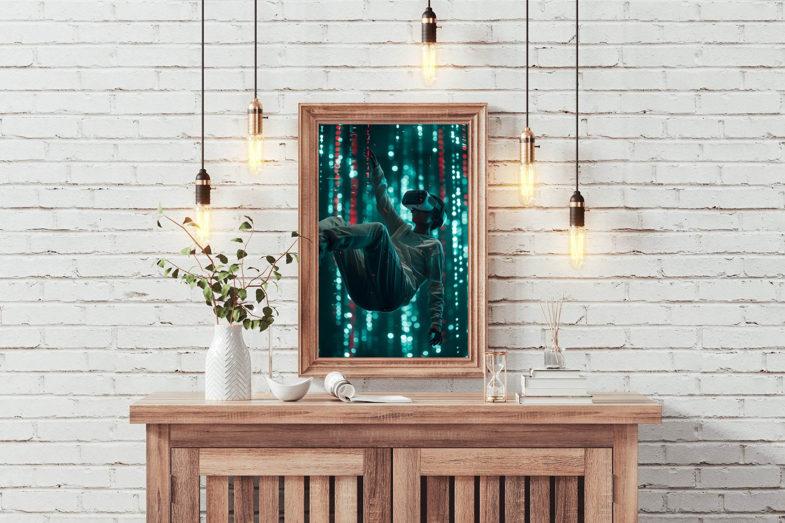 Matrix Virtual Reality Wall Art - beink online art store