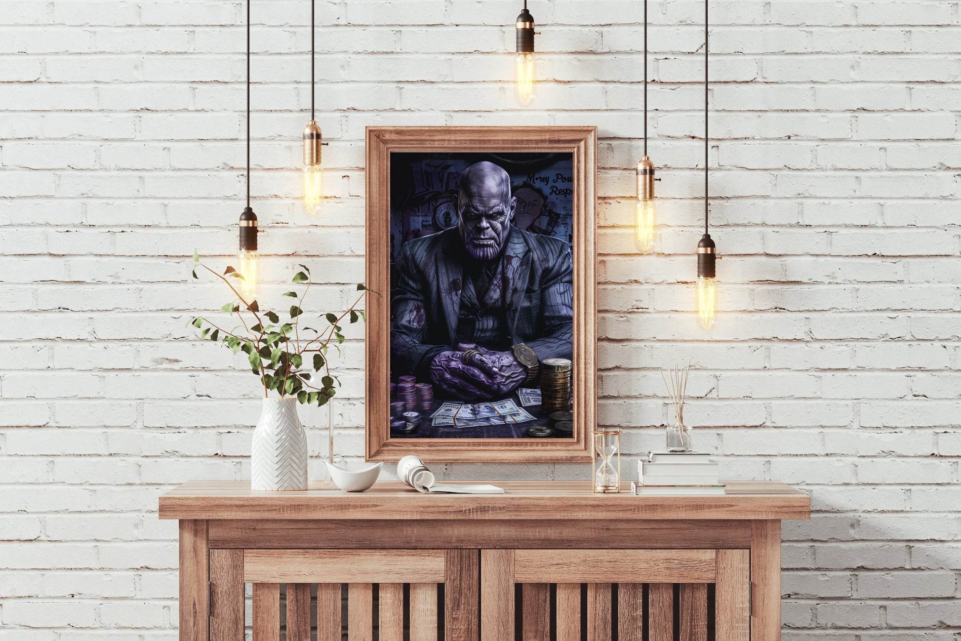 Picture of Thanos in Suit - beink online art store