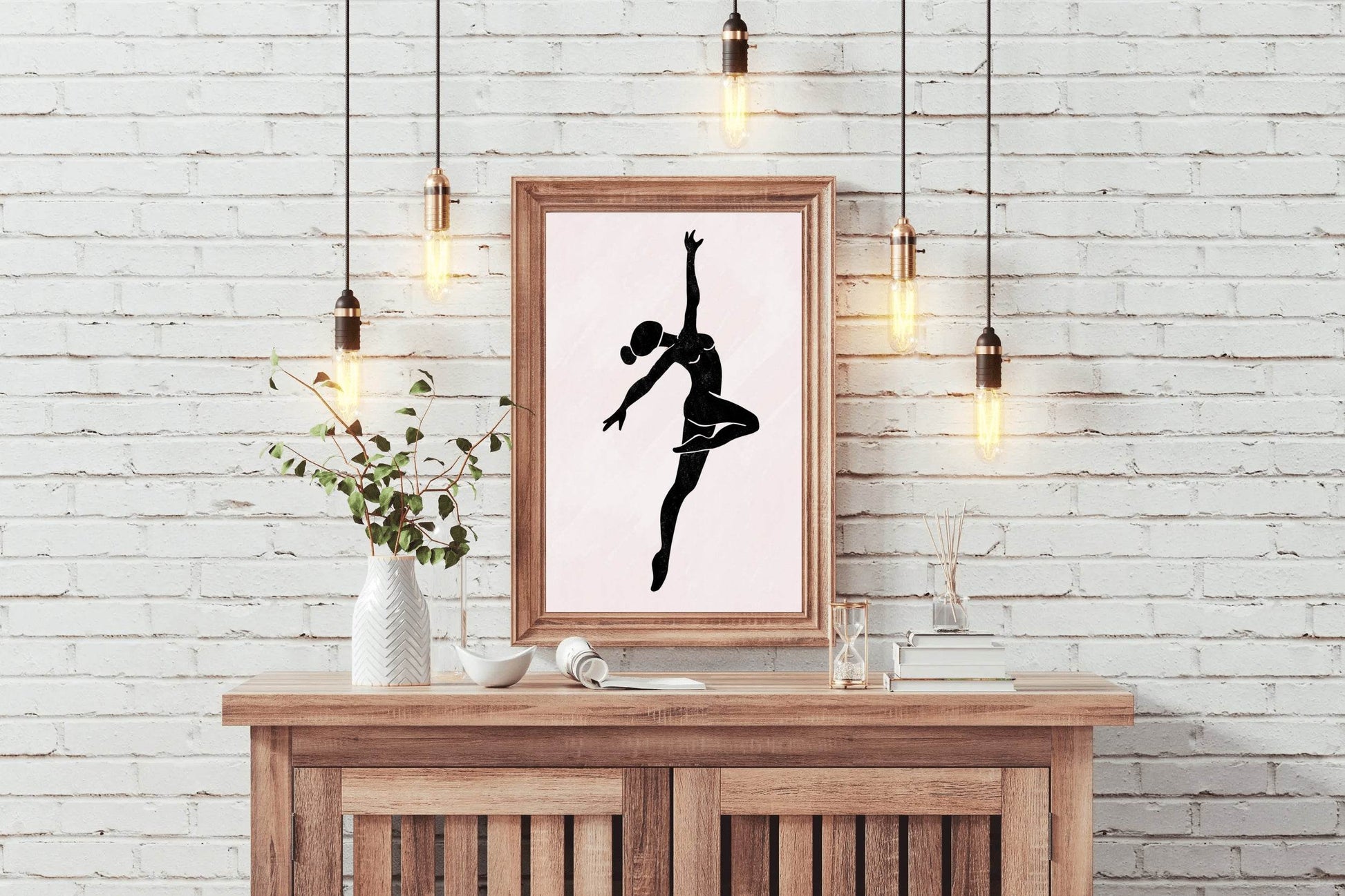 Black and White Dance Wall Art - beink online art store