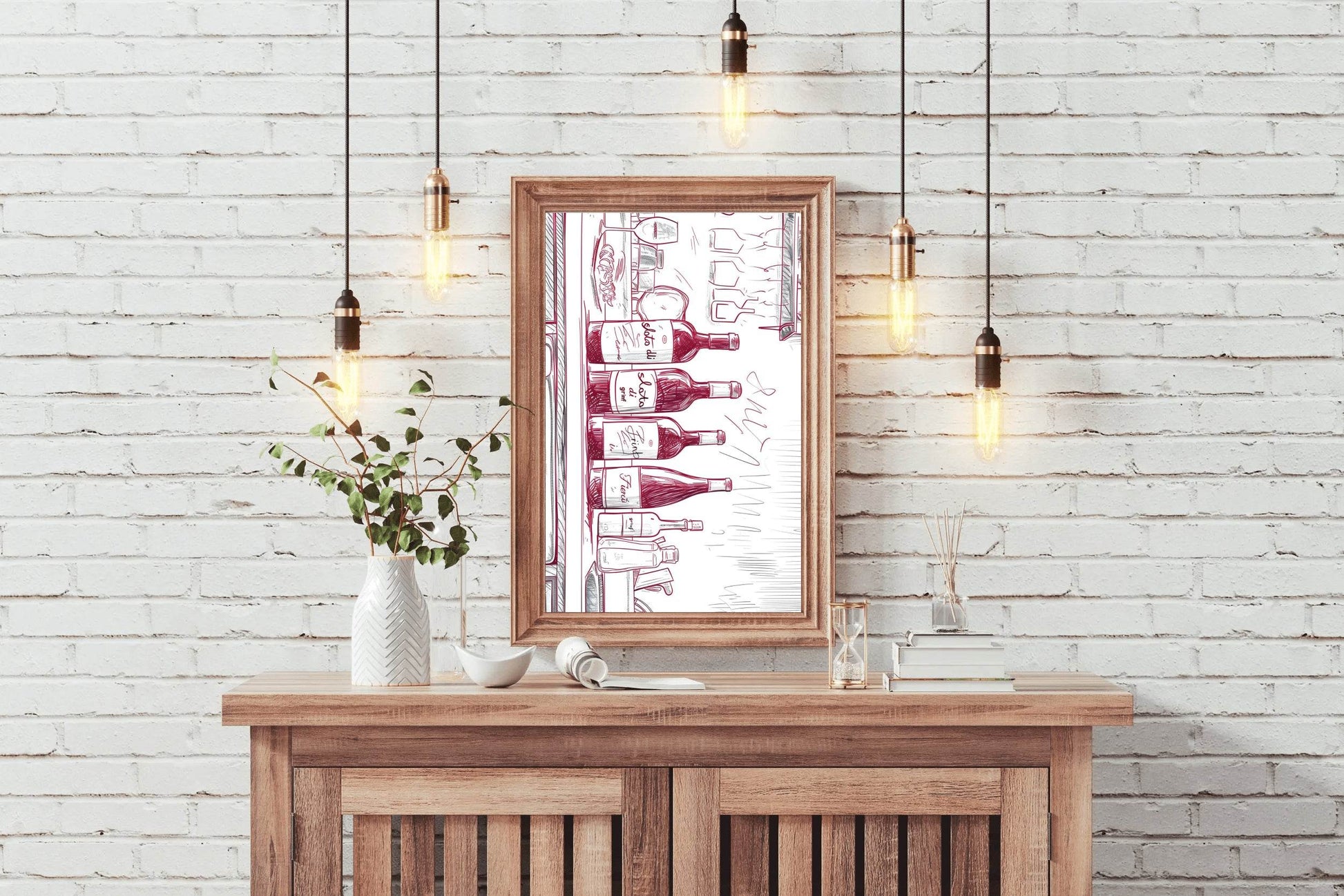 Champagne Bar Painting Wall Art - beink online art store