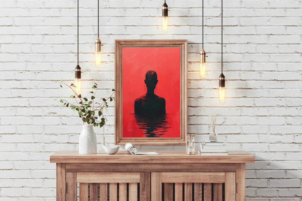 Painting Drowned In Blood Wall Art - beink online art store