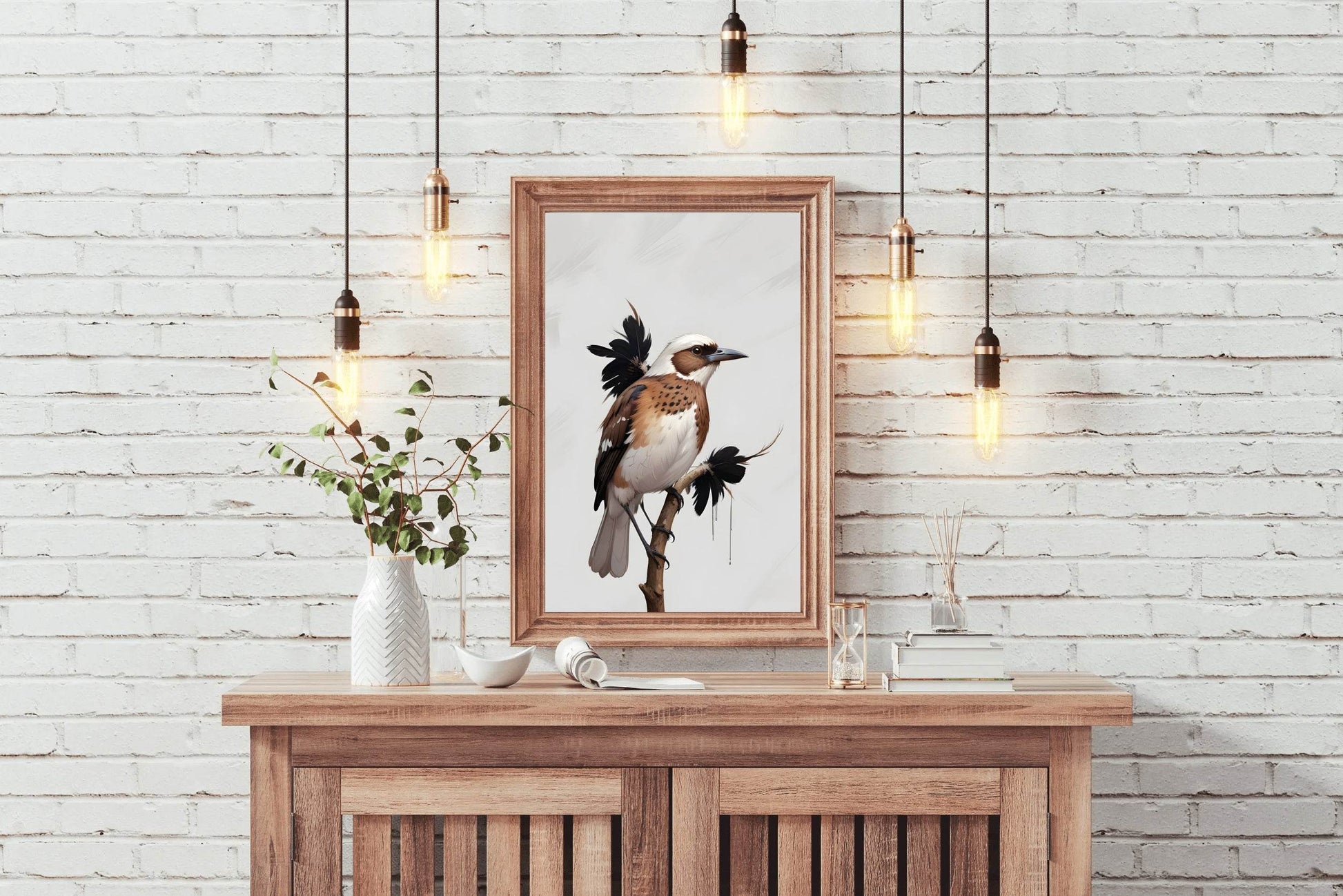Painting of Kookaburra Bird Wall Art - beink online art store