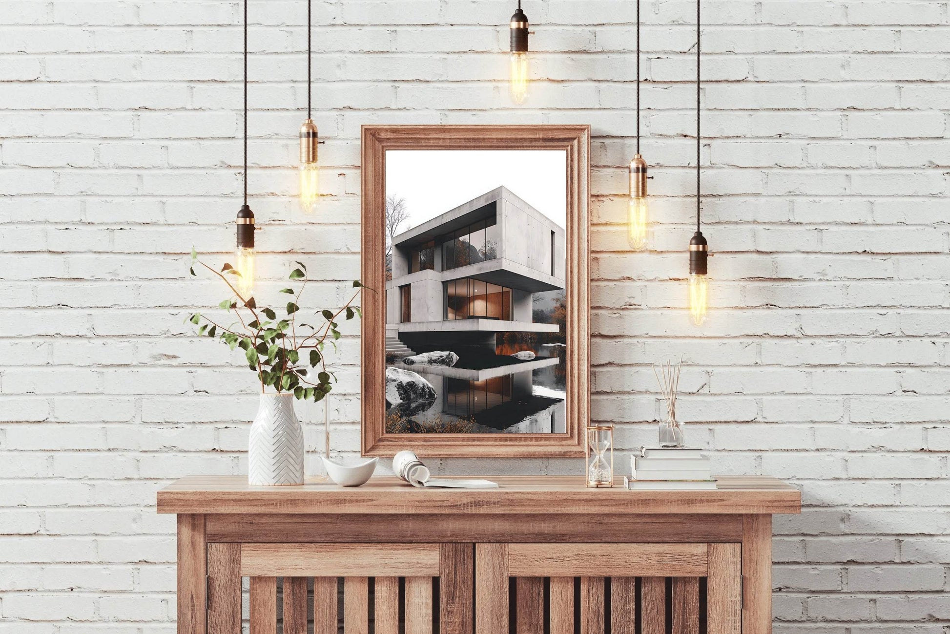 Luxury Terraced House Wall Art - beink online art store