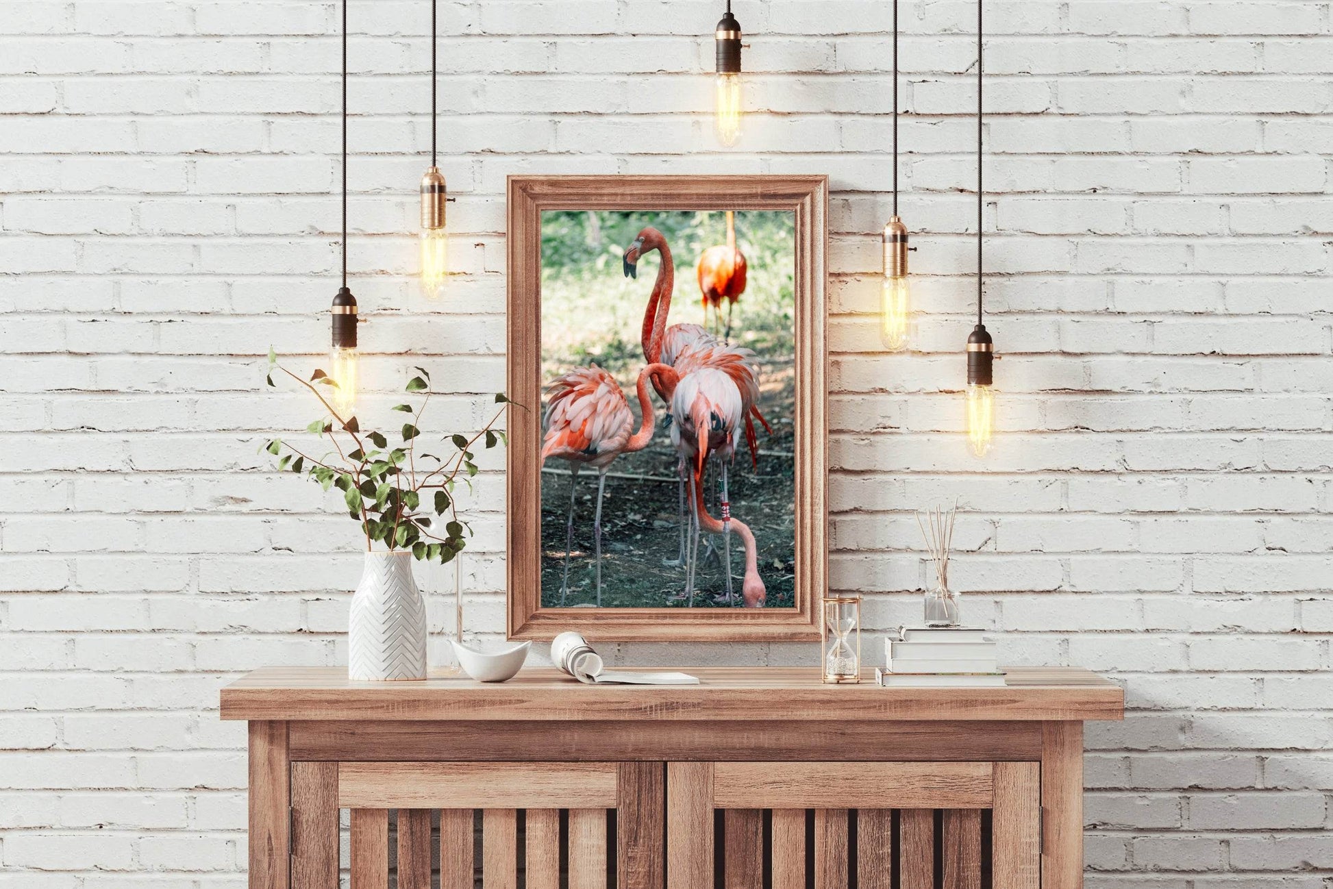American Flamingo Animal Wall Art - beink online art store