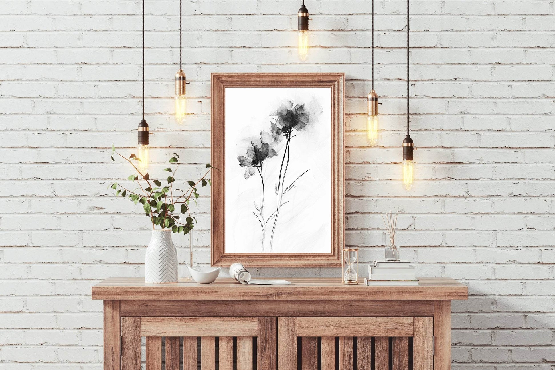 Watercolor Dynamic Petals Wall Art - beink online art store