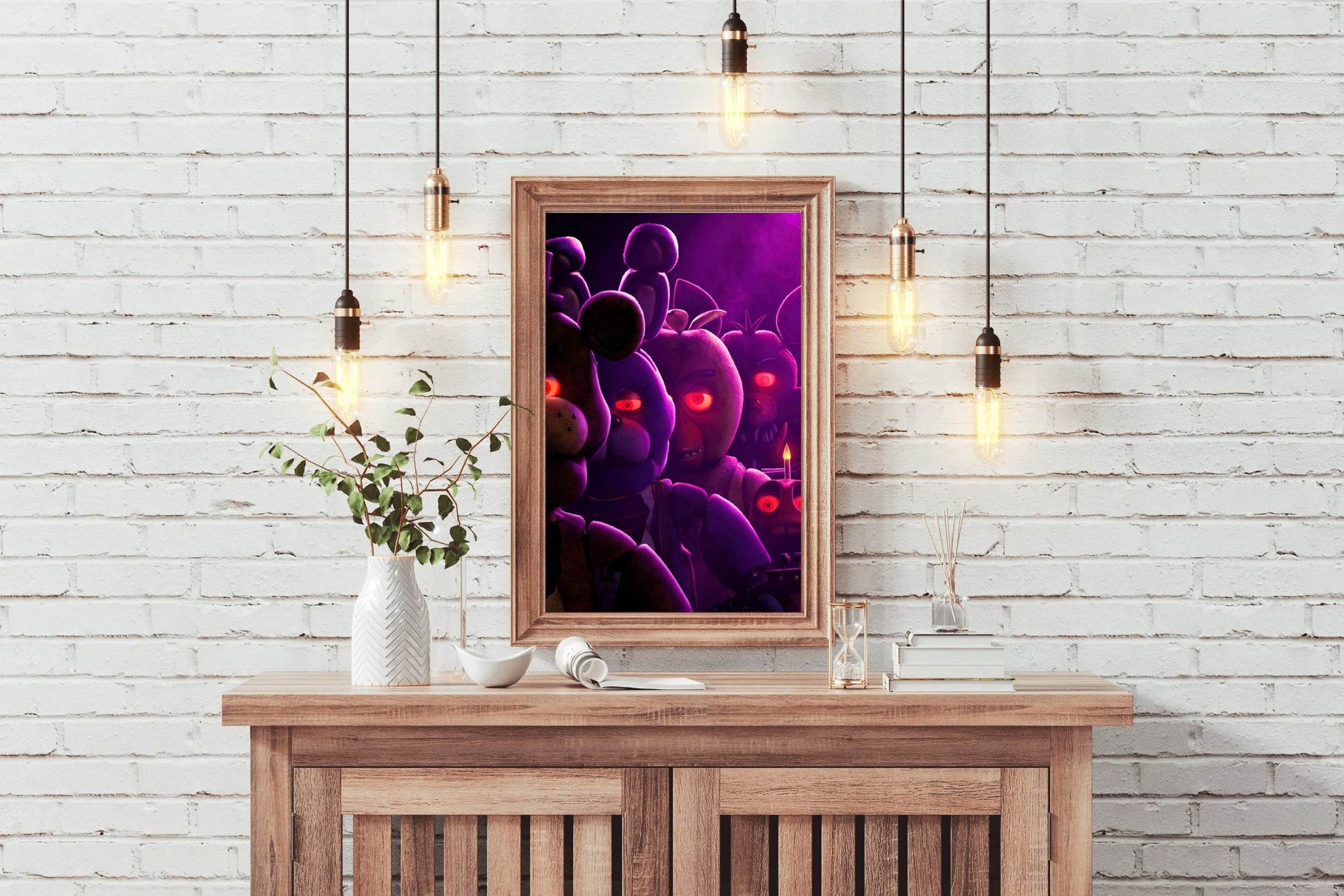 Five Nights at Freddy's Bear Wall Art - beink online art store