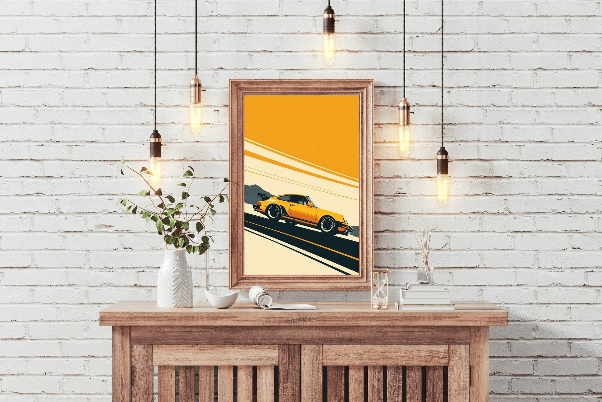 Porsche 911 GTR Sport Wall Art - beink online art store