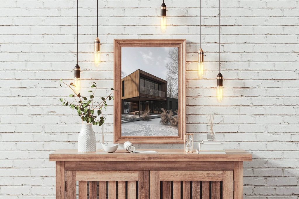 Farnsworth House Wall Art - beink online art store