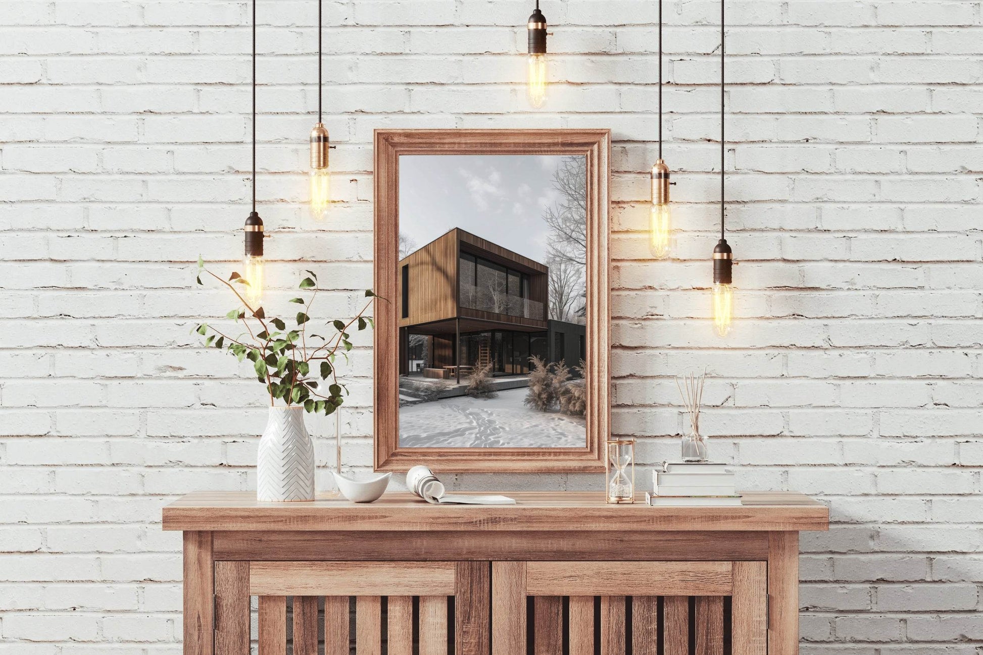 Farnsworth House Wall Art - beink online art store