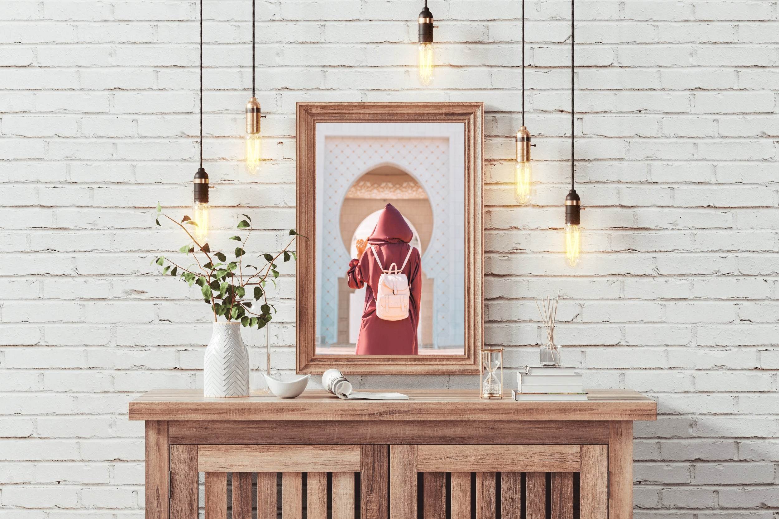 Solemn Devotee Wall Art - beink online art store