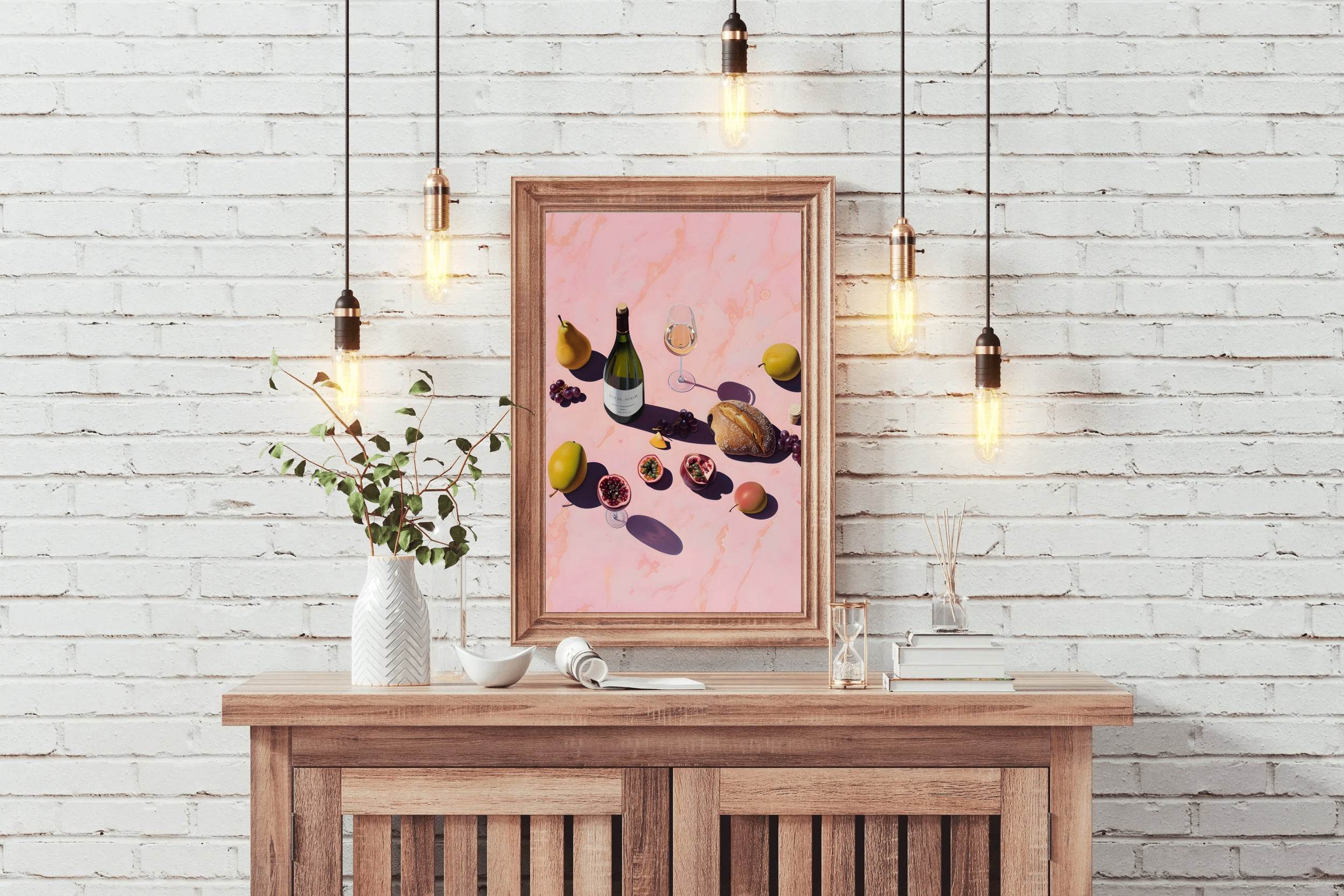 Wine Fruit Wall Art - beink online art store