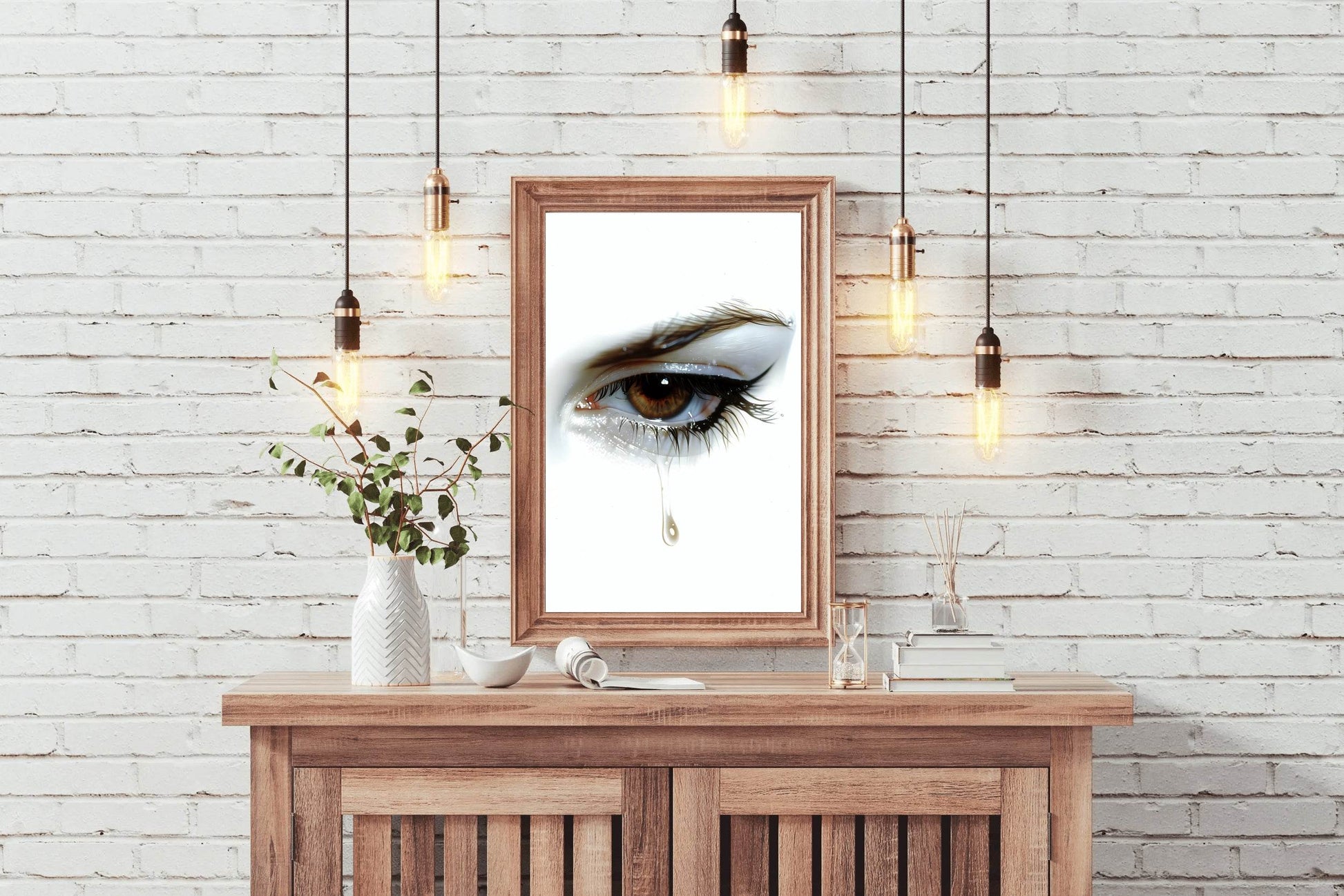 Silent Sorrow Modern Wall Art - beink online art store