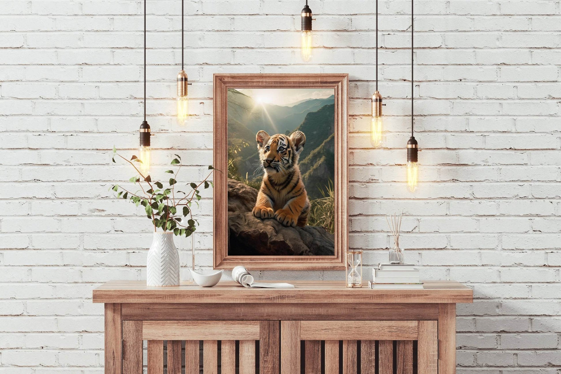 Bengal Tiger Animal Wall Art - beink online art store