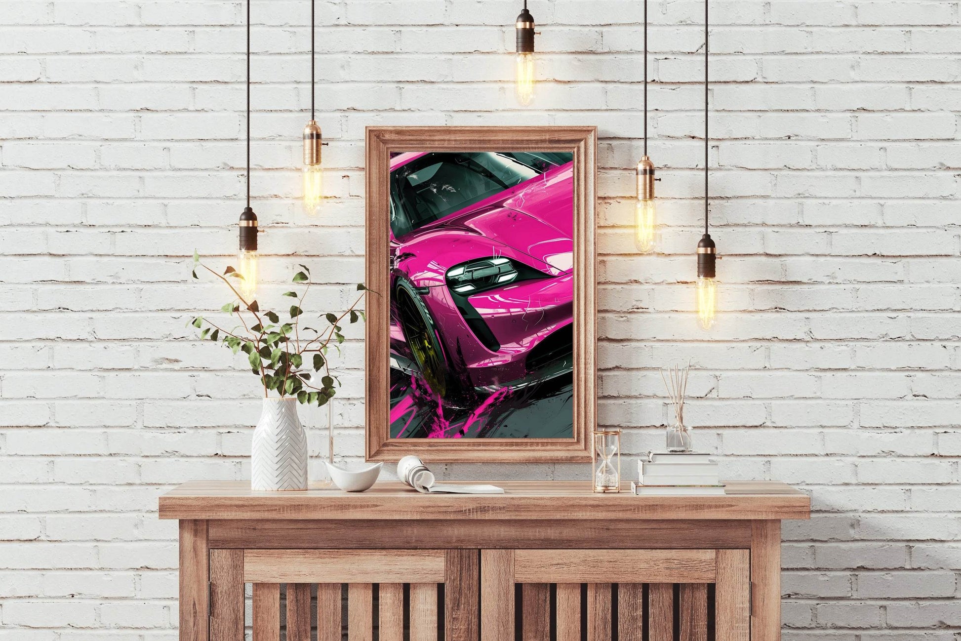Porsche Taycan Turbo GT Wall Art - beink online art store