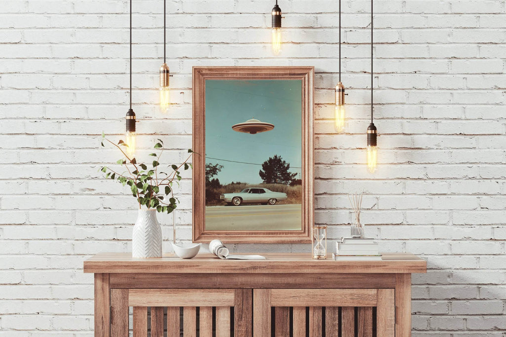 Aliens In The Car American Wall Art - beink online art store