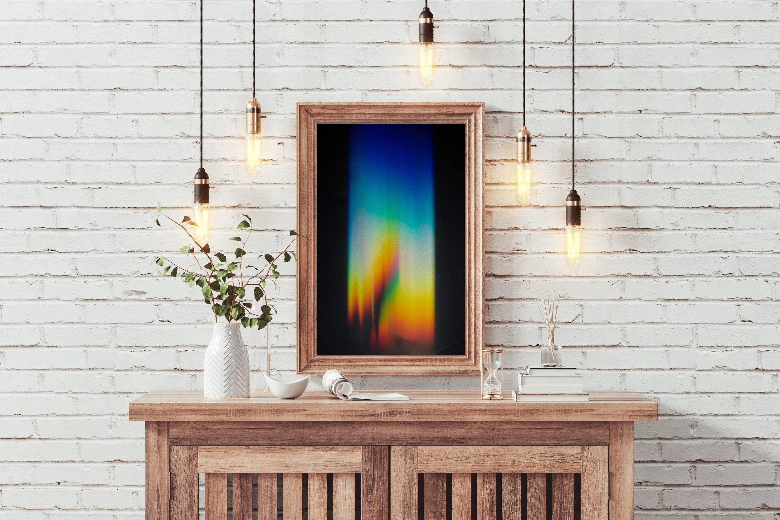 Prism Color Abstract Wall Art - beink online art store