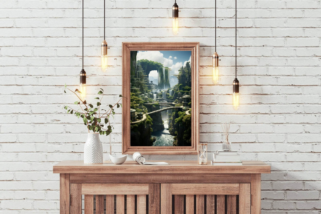 Lush Valleys Wall Art - beink online art store