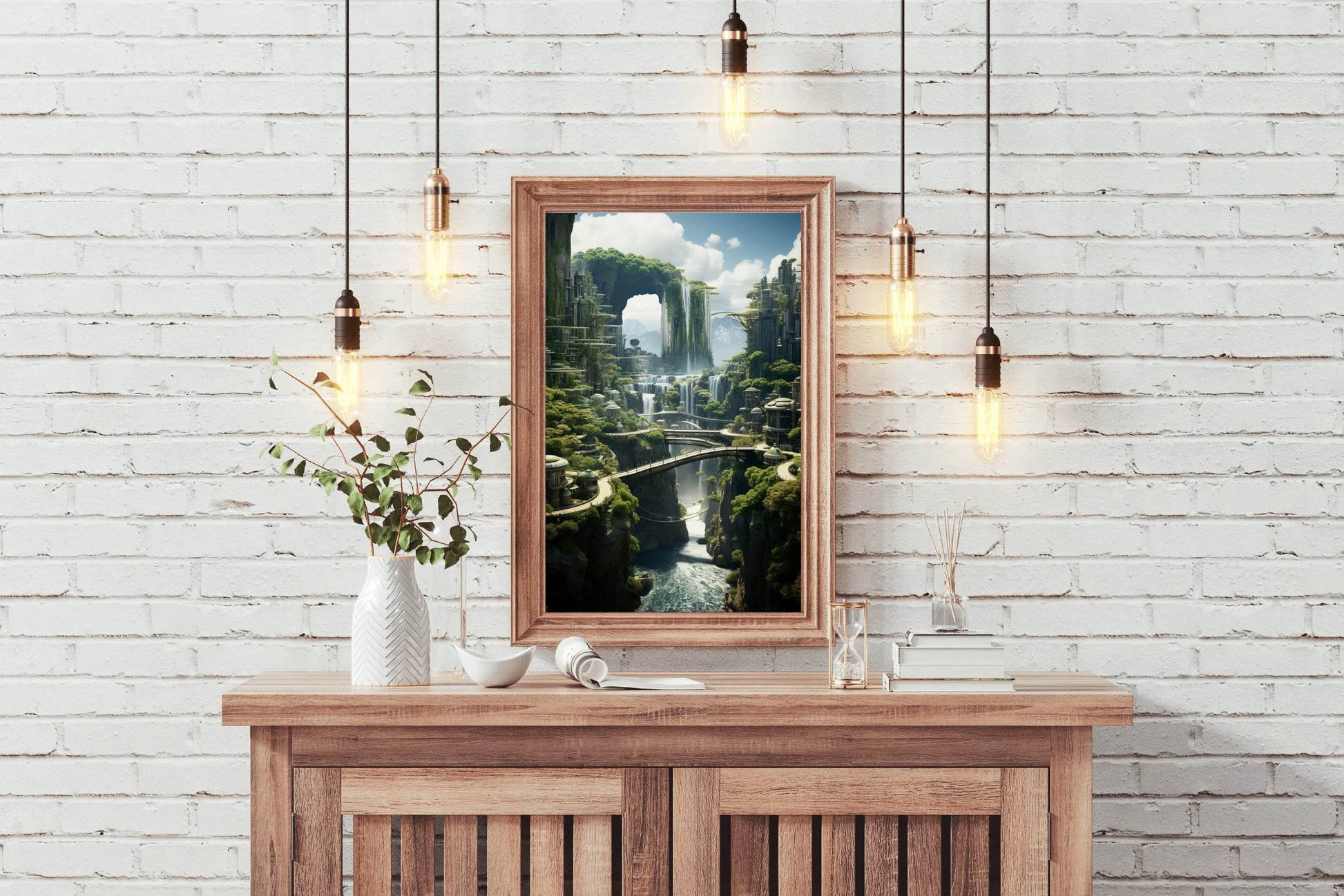 Lush Valleys Wall Art - beink online art store
