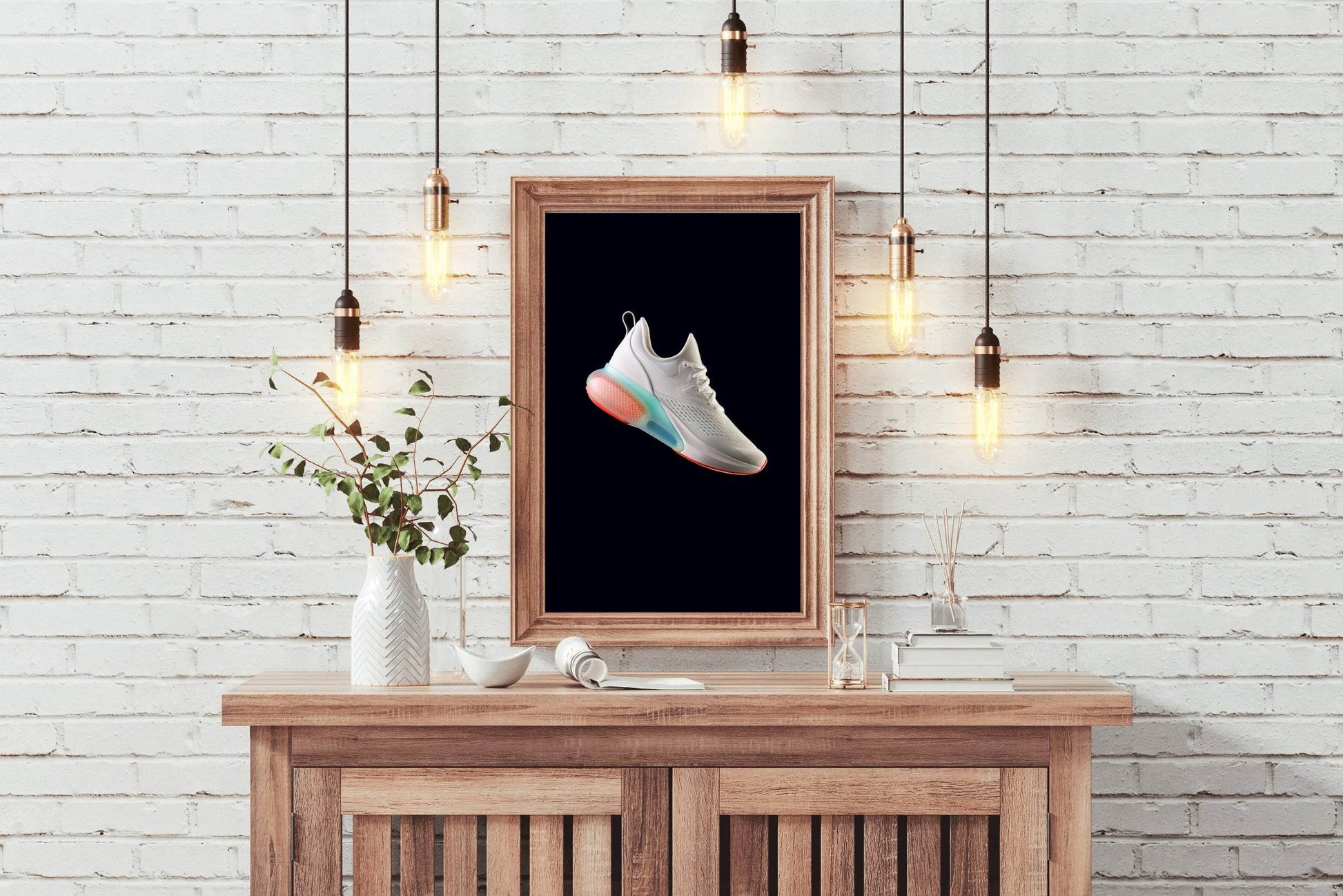 Joyride Running Shoes Wall Art - beink online art store