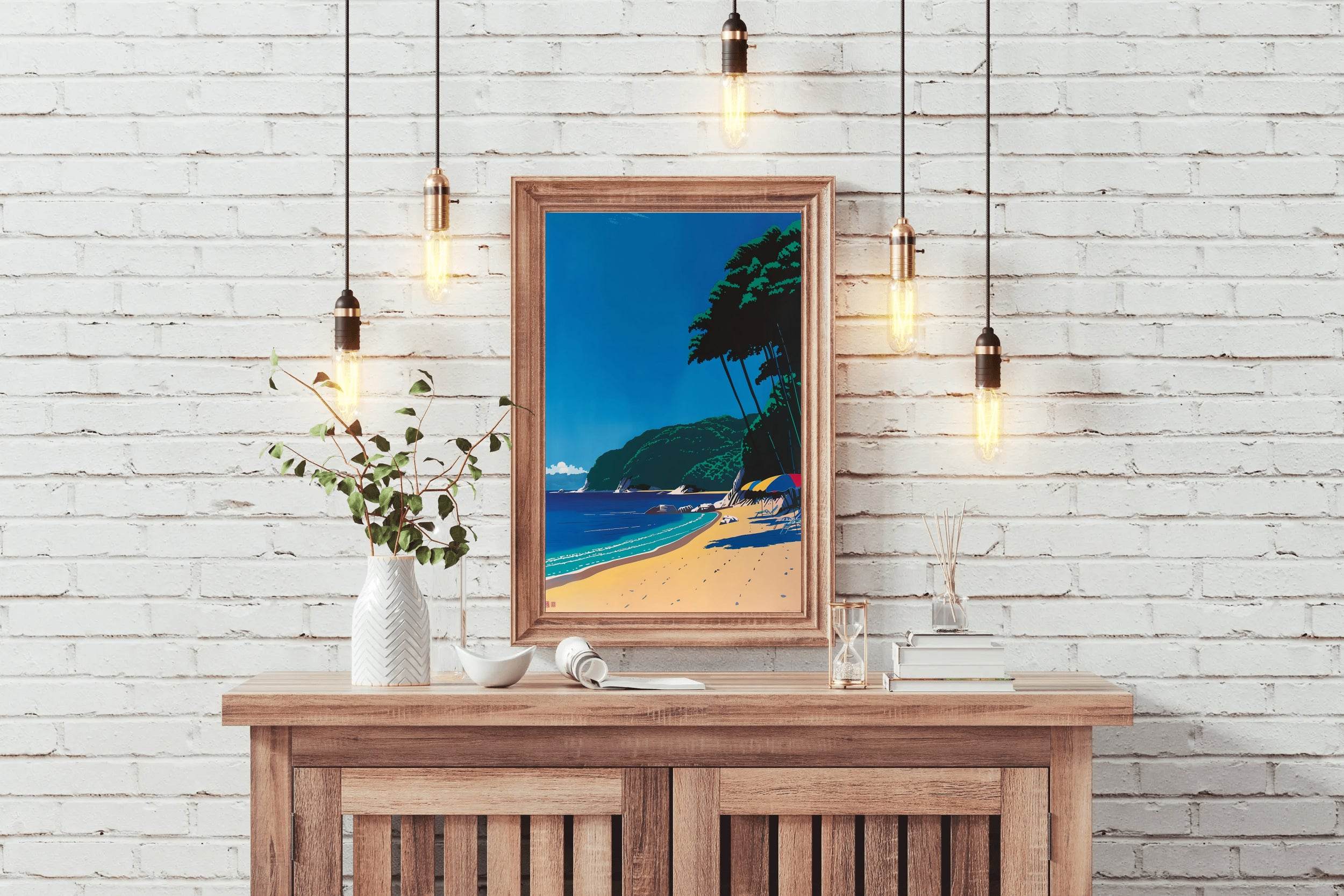Coastal Bliss Modern Wall Art - beink online art store