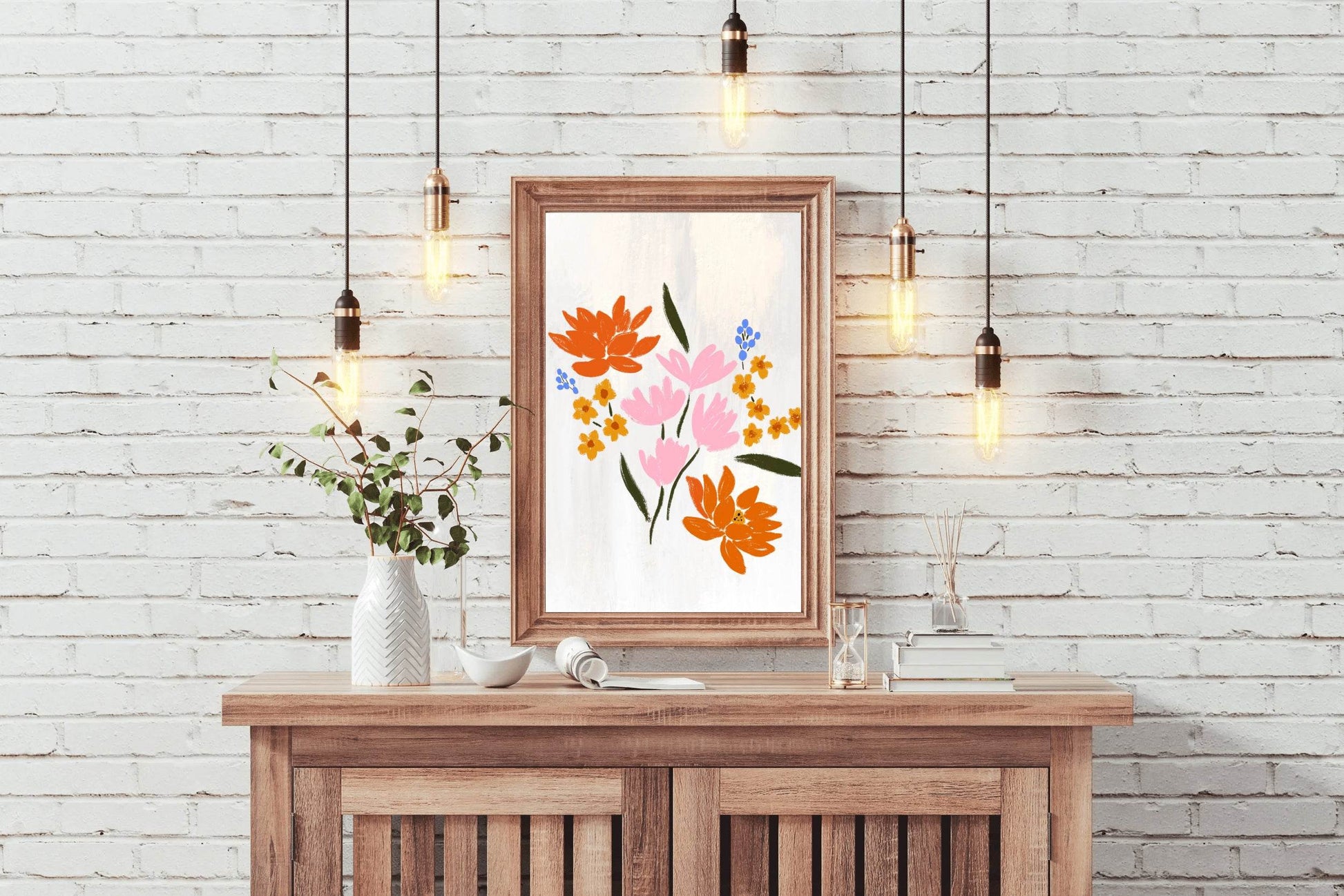 Spring Flowers Wall Art - beink online art store