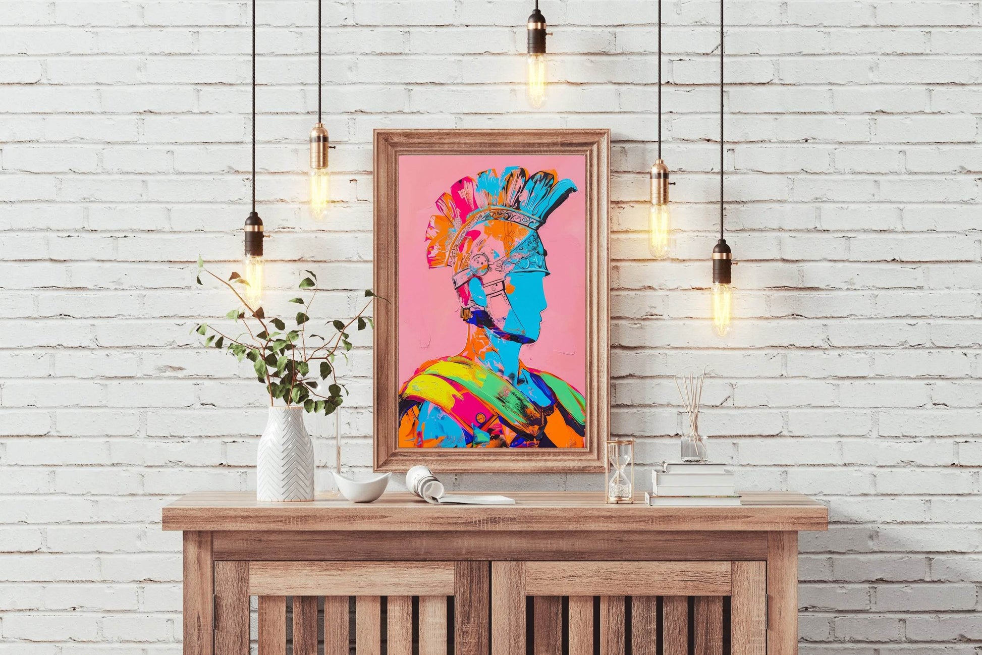 Roman Gladiator Paintings Wall Art - beink online art store