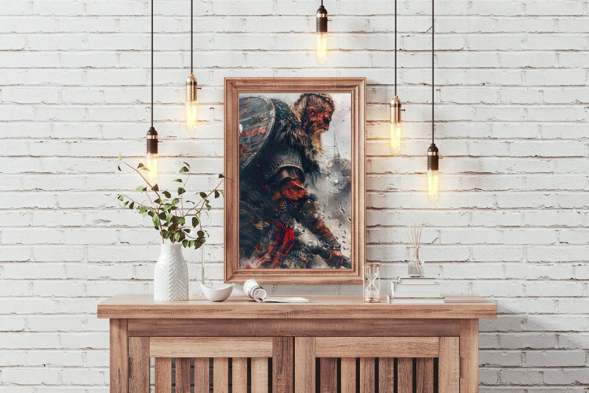 Viking Warrior Digital Art - beink online art store