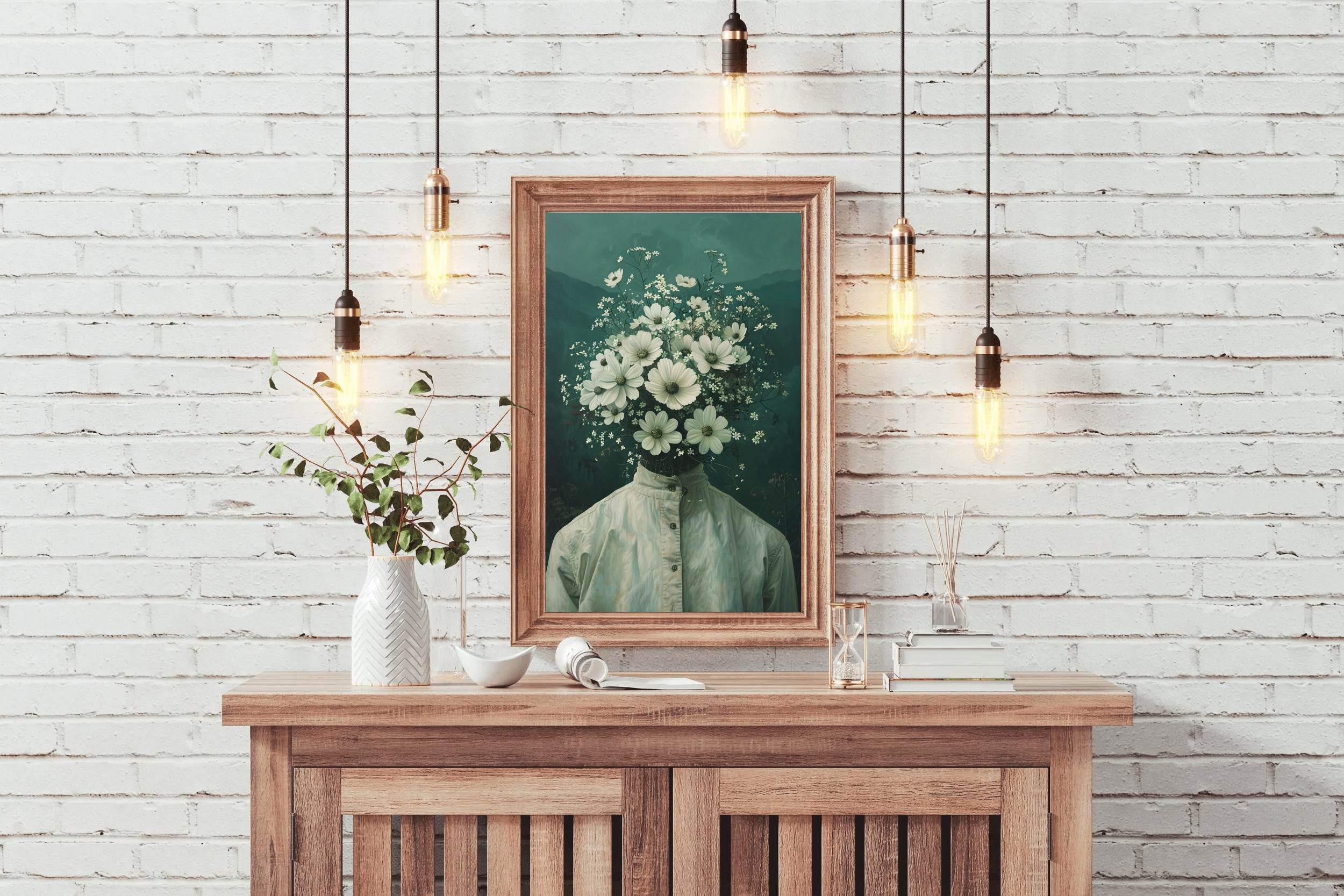 Bloom Within Human Body Wall Art - beink online art store