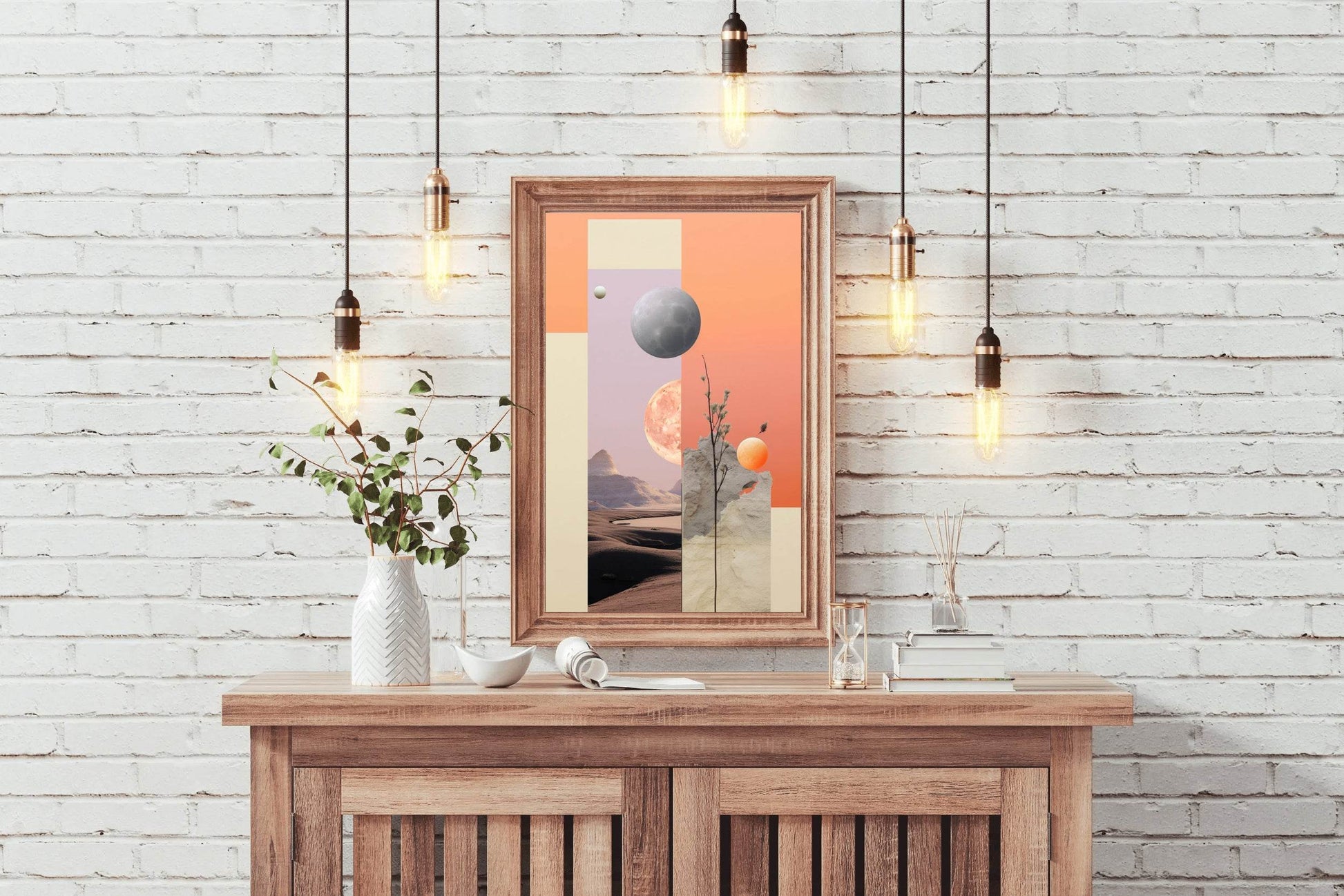 Sunset Abstract Wall Art - beink online art store
