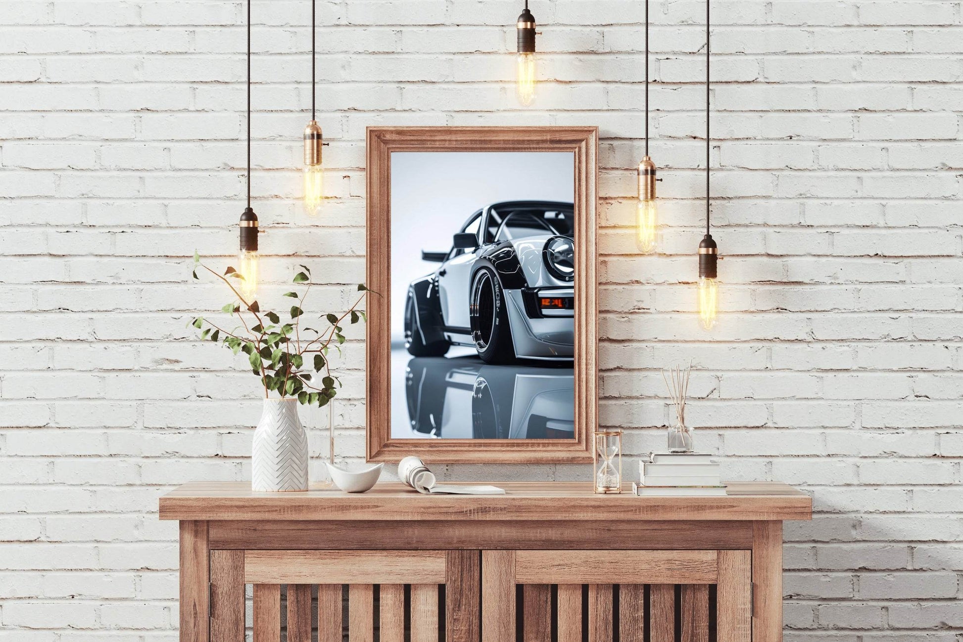 Porsche 911 Sport Widebody Wall Art - beink online art store