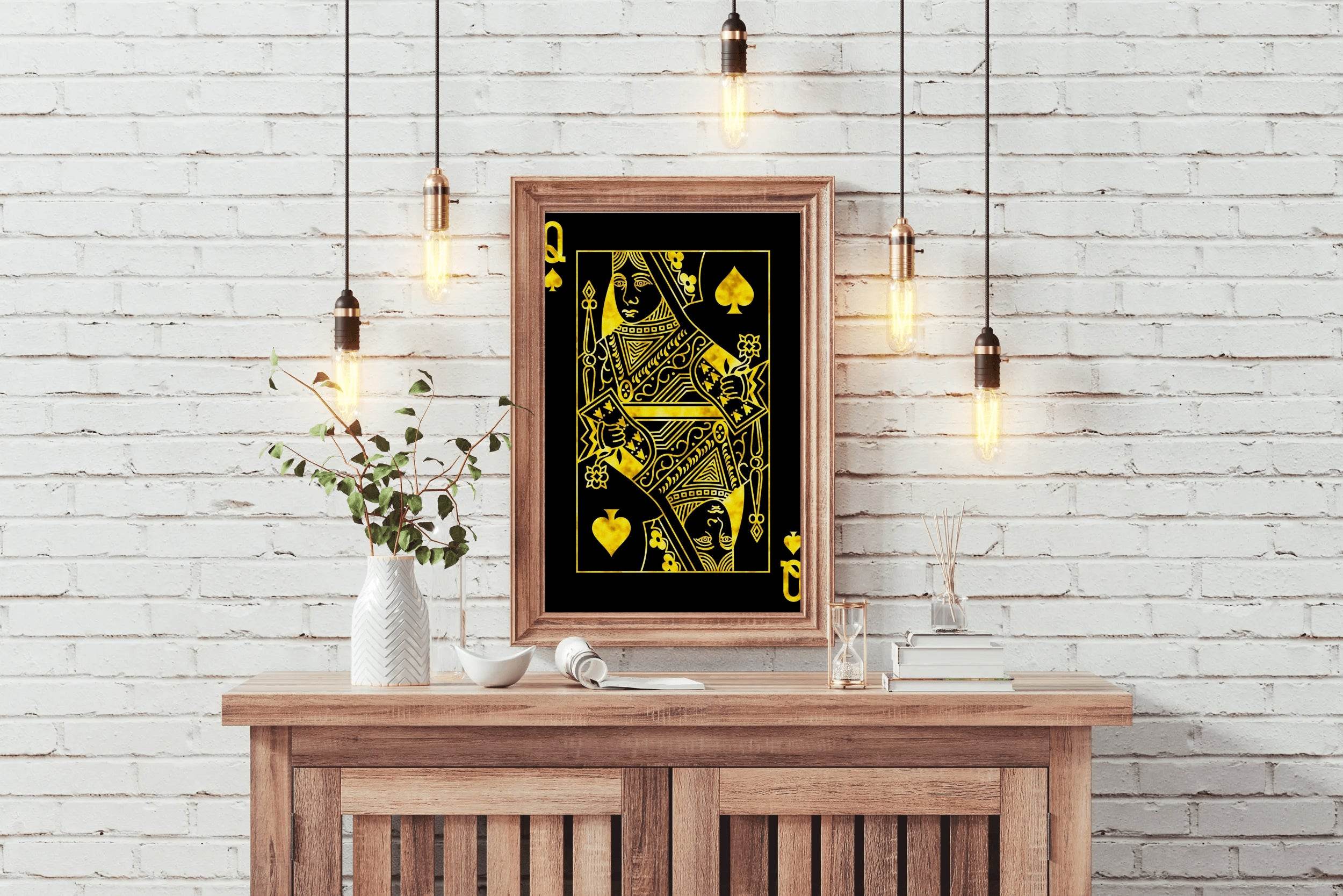 Queen of Spade Wall Art - beink online art store