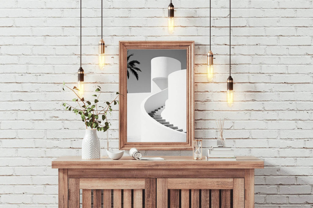 Concrete Walls White Wall Art - beink online art store