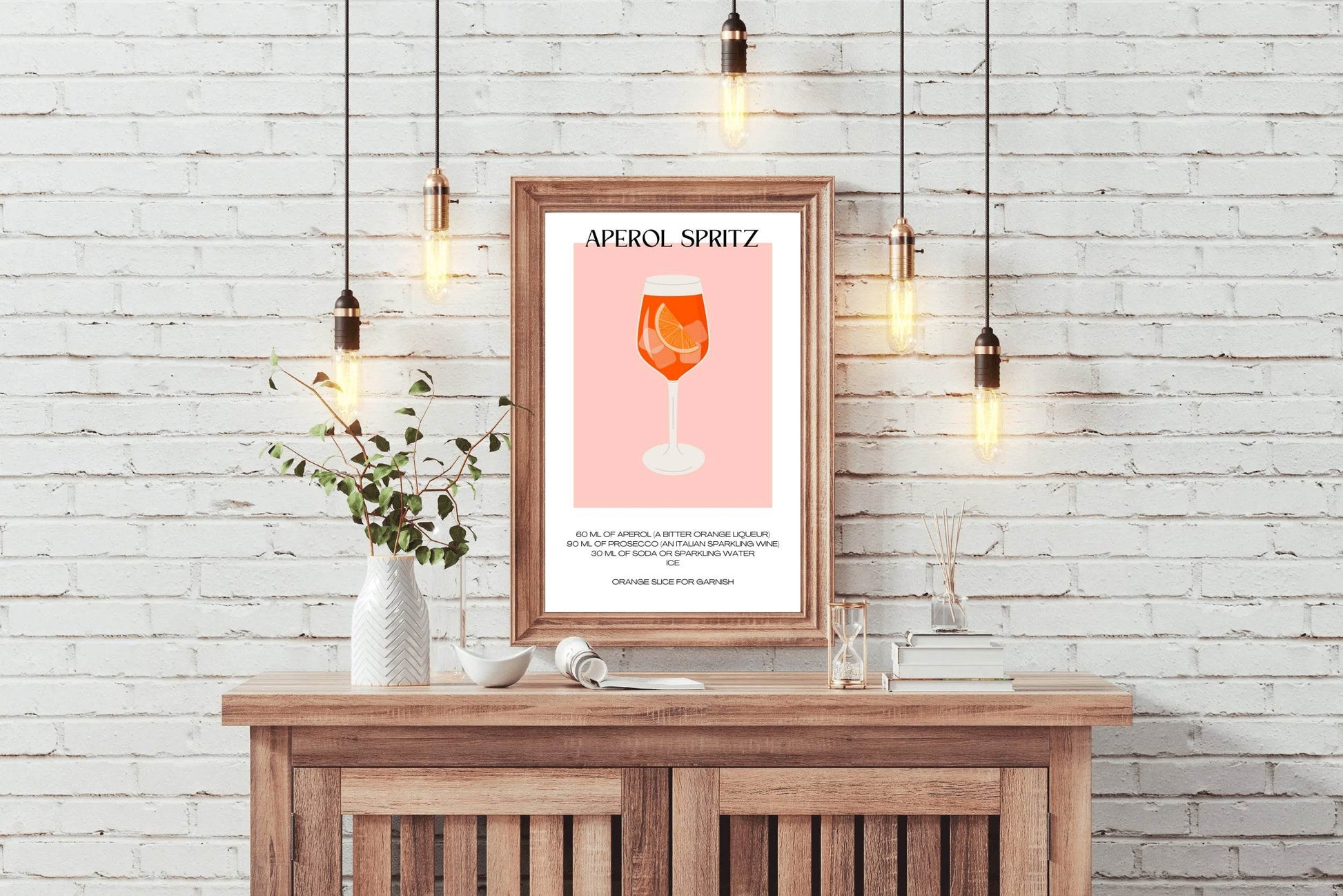 Spritz Cocktail Wall Art - beink online art store