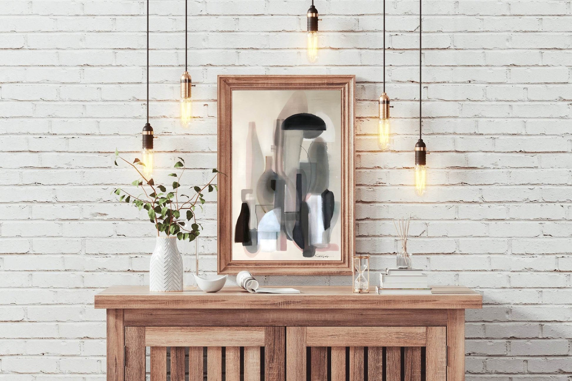 Geometric Composition Modern Wall Art - beink online art store