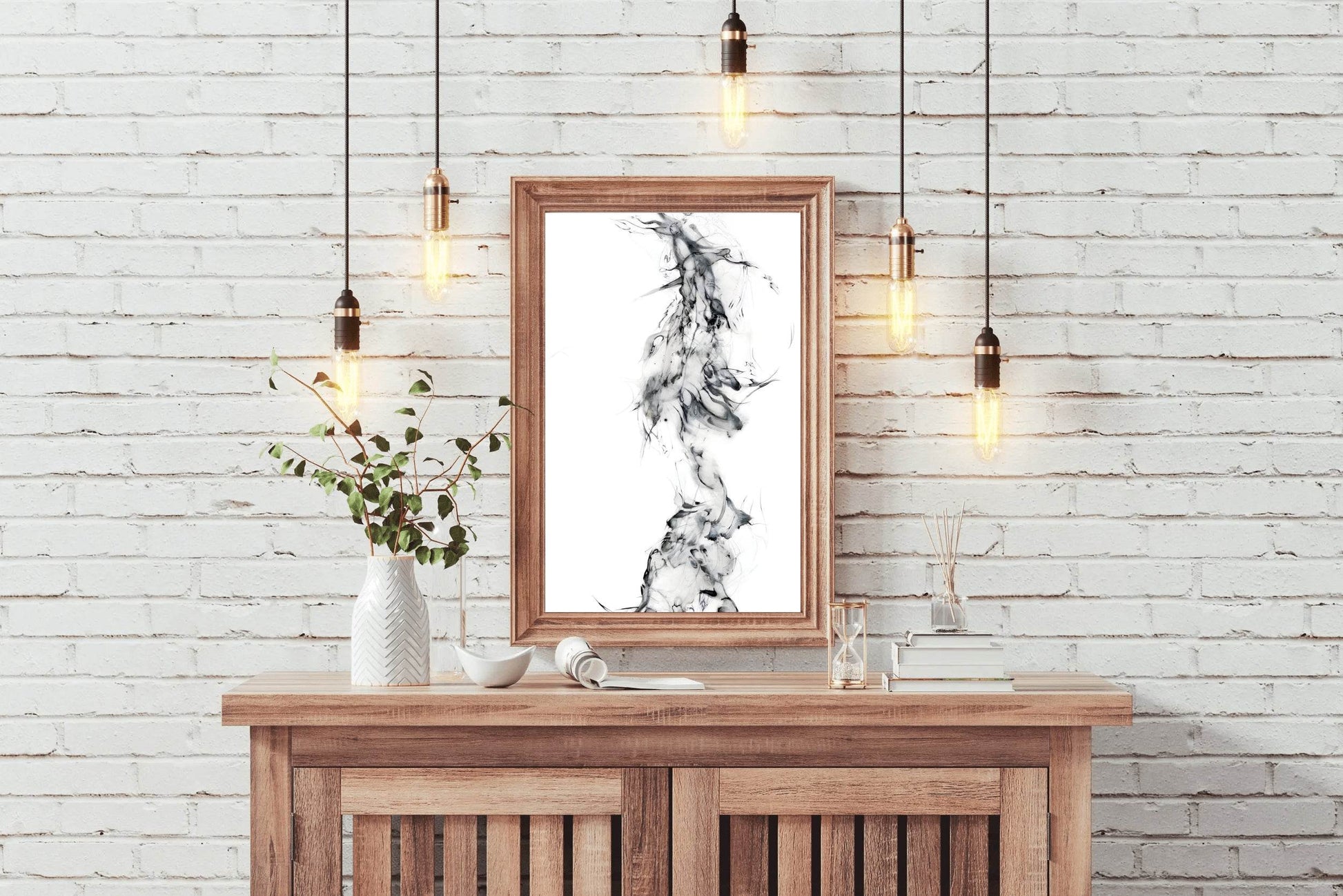 Smoke Transparent Background Wall Art - beink online art store