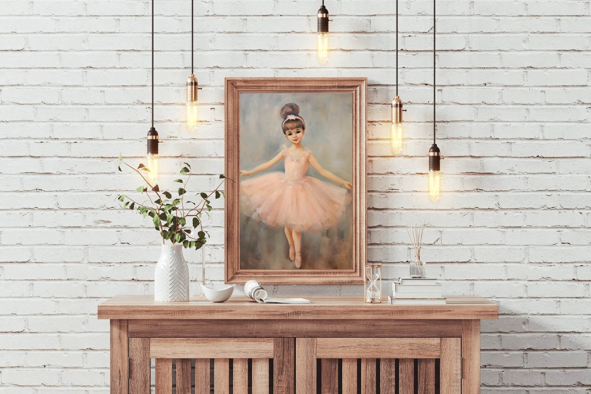 Grace in Pink The Young Ballerina Wall Art - beink online art store