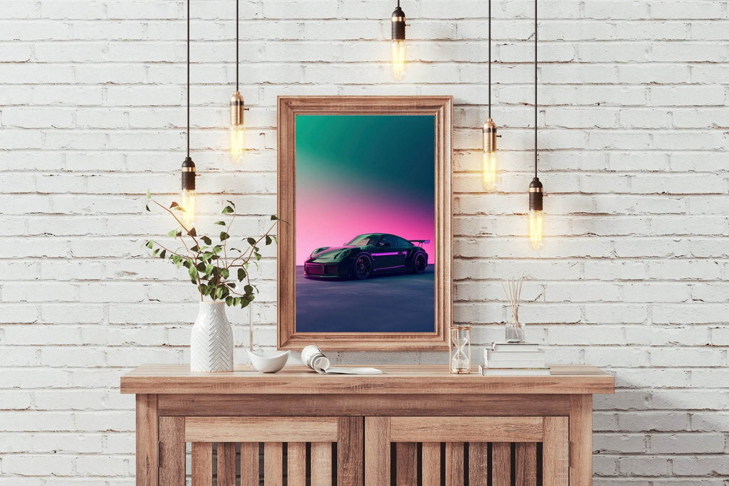 Optional Porsche911 Wall Art - beink online art store