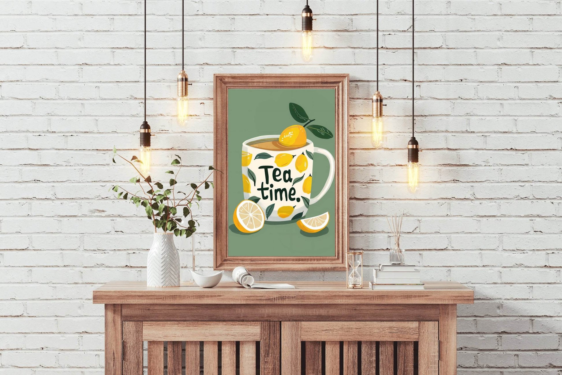 Painting of Tea Cup Wall Art - beink online art store
