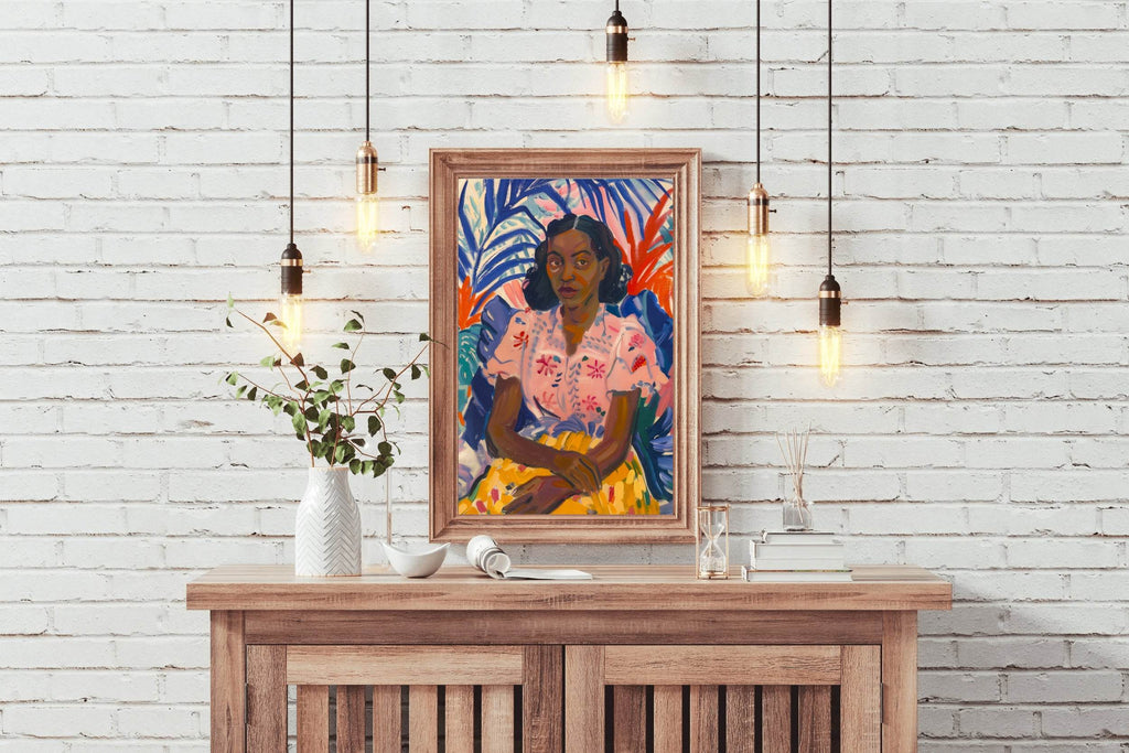 Africa Women Wall Art - beink online art store