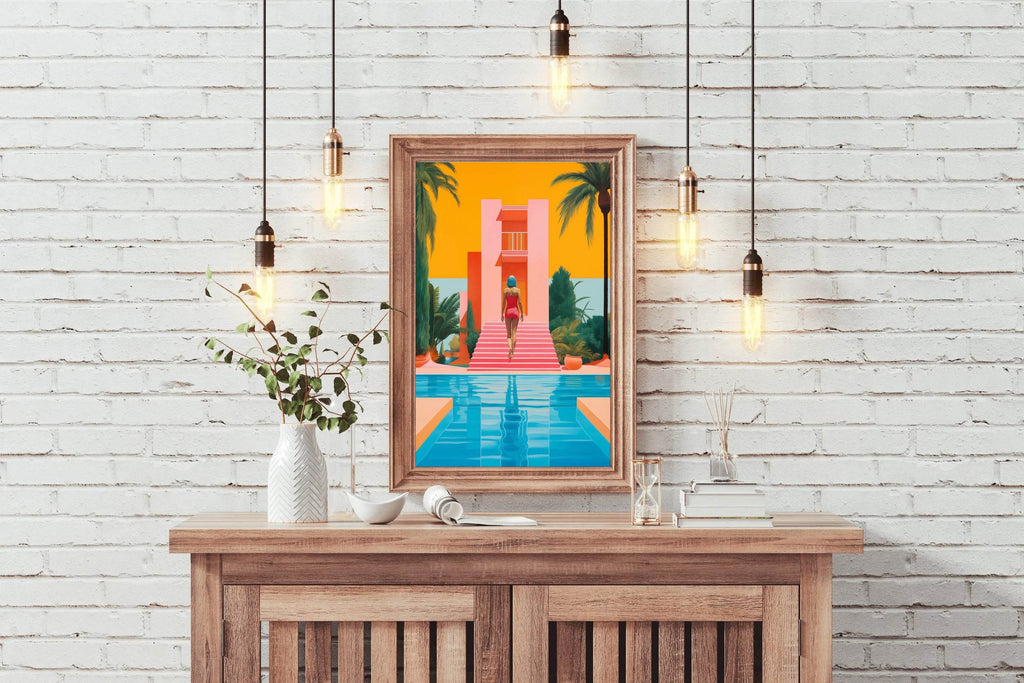 Summer Escape - State of Relaxation Wall Art - beink online art store
