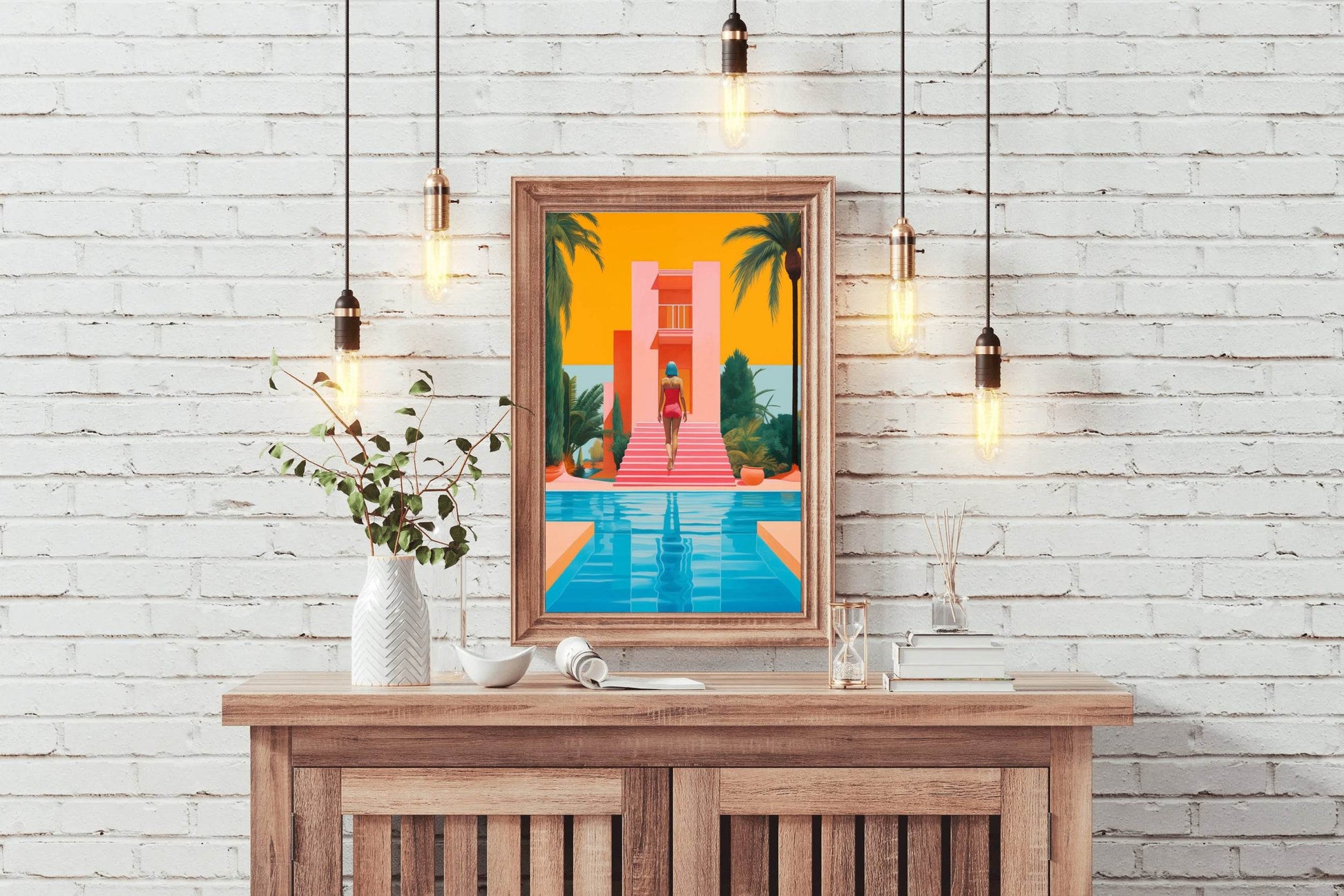 Summer Escape - State of Relaxation Wall Art - beink online art store