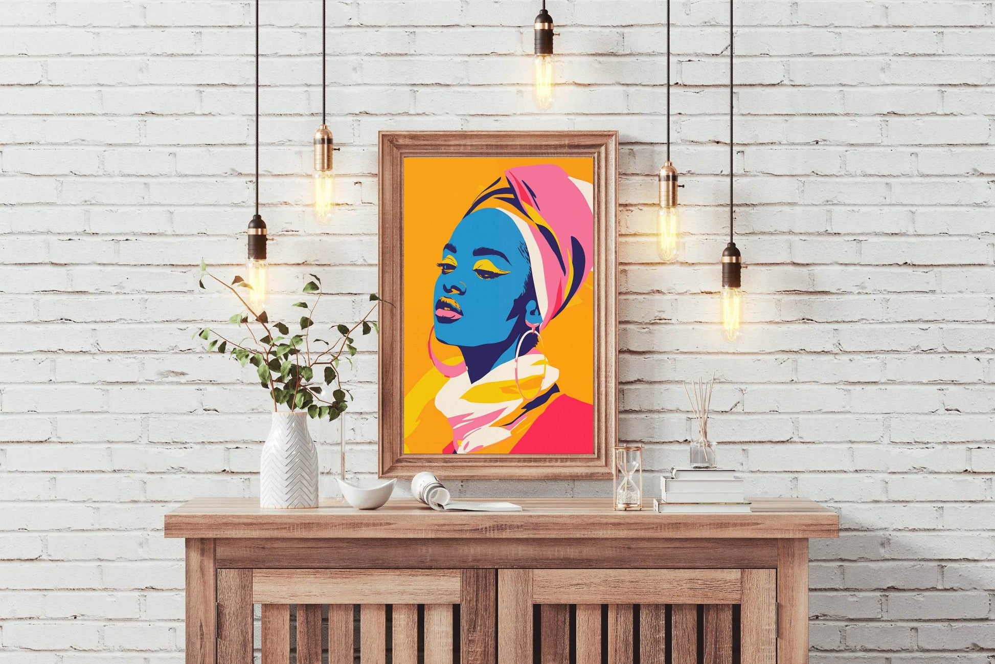 Abstract Woman Wall Art - beink online art store