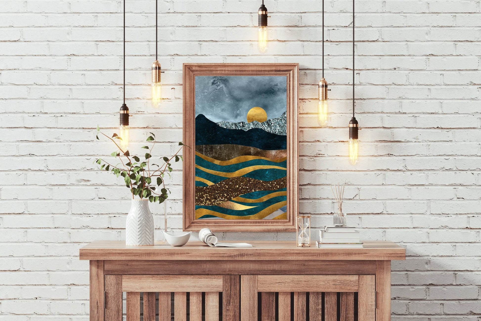 Coastal Dreamscape Modern Wall Art - beink online art store