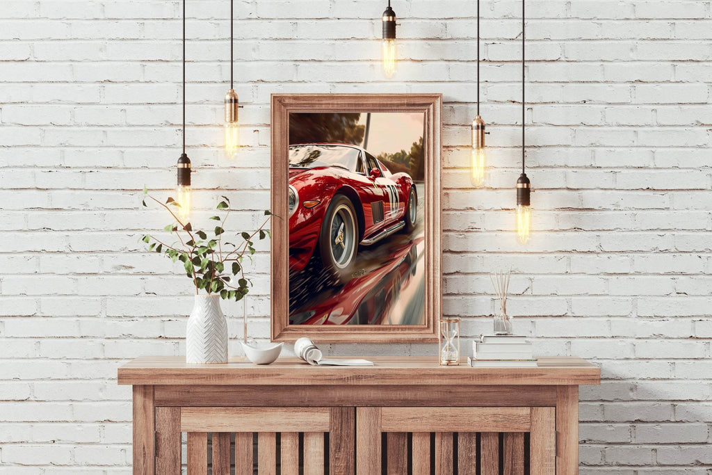 Porsche GTR Classic Sports Wall Art - beink online art store