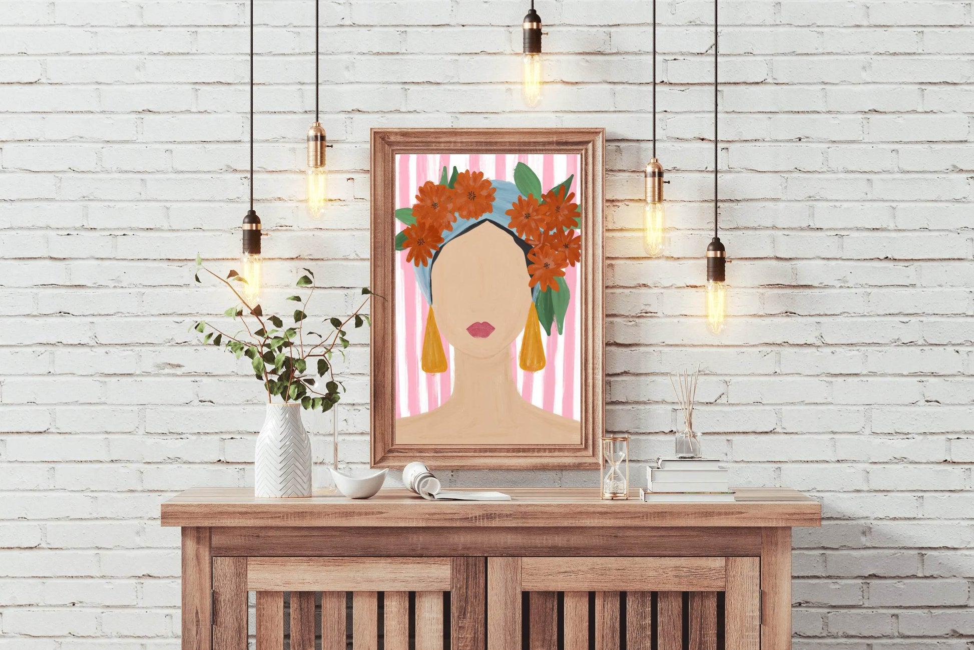 Painting A Woman Without A Face Wall Art - beink online art store