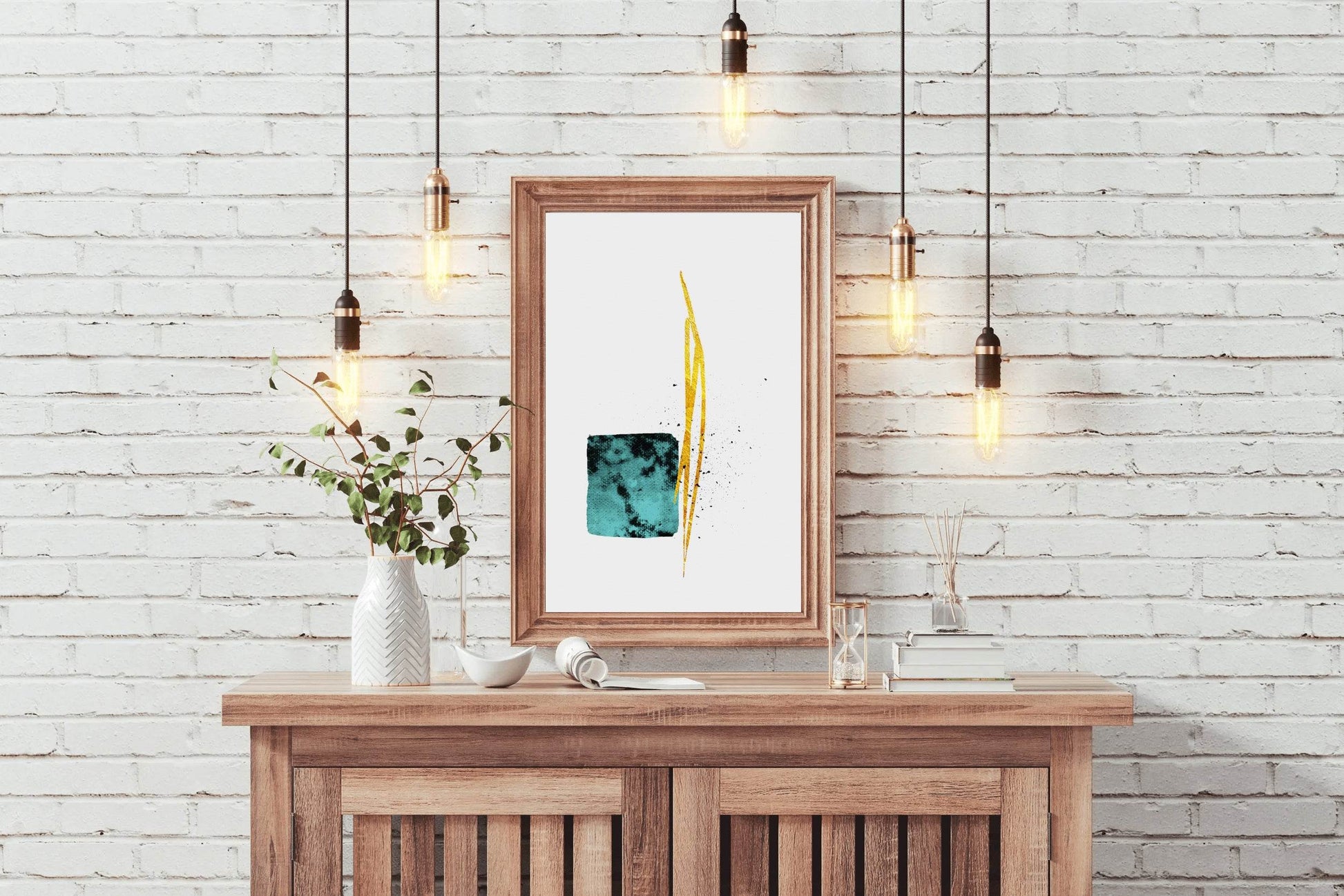 Texture Geometric Abstract Wall Art - beink online art store