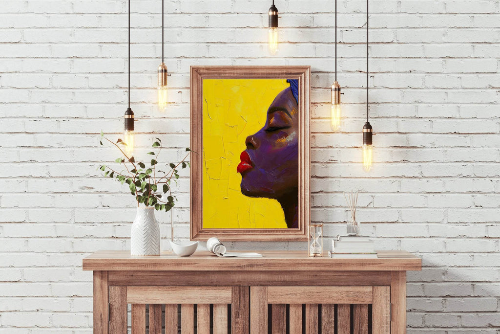 Minimal Woman Wall Art - beink online art store